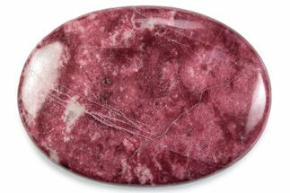 Vibrant Polished Thulite Stone - Trondheim, Norway #380837