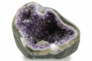 Wide, Freestanding Purple Amethyst Geode - Uruguay #380257