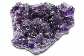 Sparkling Purple Amethyst Crystal Cluster - Uruguay #383263