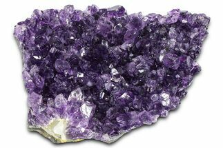 Sparkling Purple Amethyst Crystal Cluster - Uruguay #383265