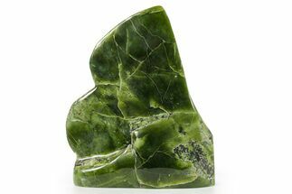 Free-Standing Polished Jade (Nephrite) - Afghanistan #383378