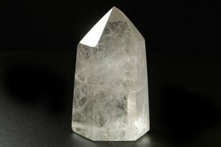 Polished Clear Quartz Crystal Tower - Madagascar #383851