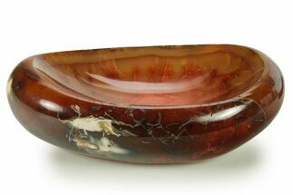 Beautiful Carnelian Agate Dish - Madagascar #383984