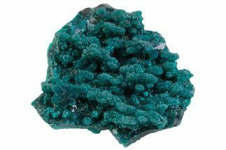 Vibrant Teal Chrysocolla Formation - Peru #384670