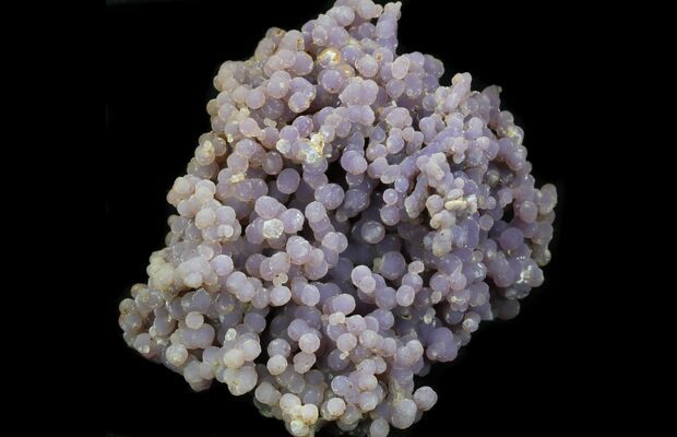 Big 570g Purple Grape Agate Crystal Cluster Botryoidal Specimen Large VY-474 