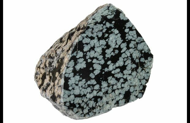 3 3 Polished Snowflake Obsidian Section Utah For Sale Fossilera Com